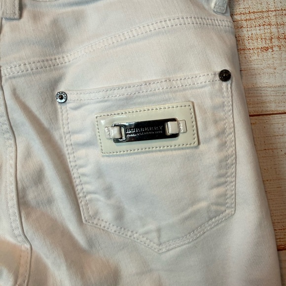 Burberry White Women's Pants - Picture 3 of 5